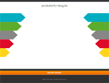 Tablet Screenshot of monitore.produktinfo-blog.de